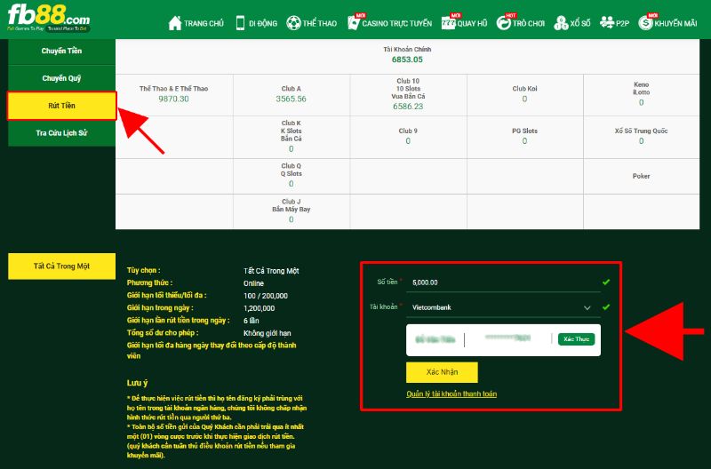 rút tiền fb88