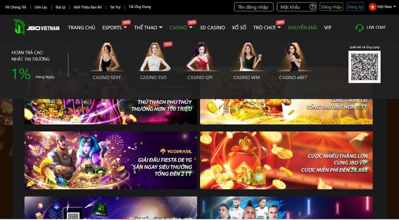 casino trực tuyến jbo