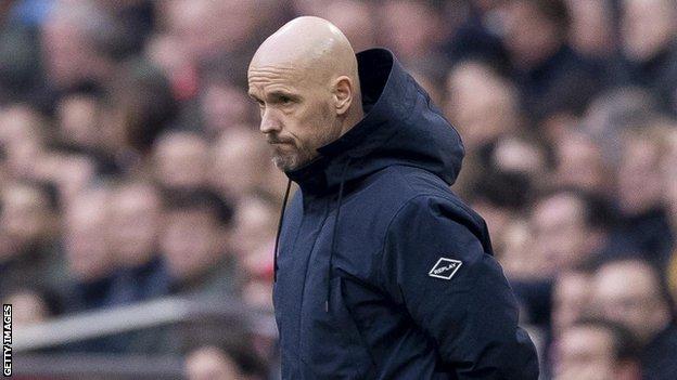 Erik ten Hag has won two Dutch league titles with Ajax